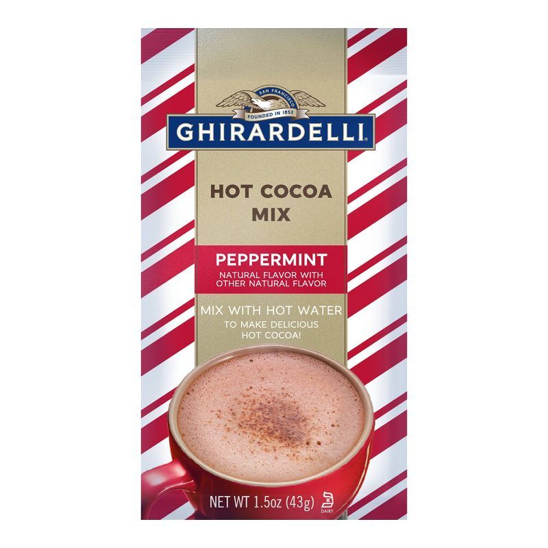Ghirardelli Peppermint Hot Cocoa Packet 1.5oz | Target