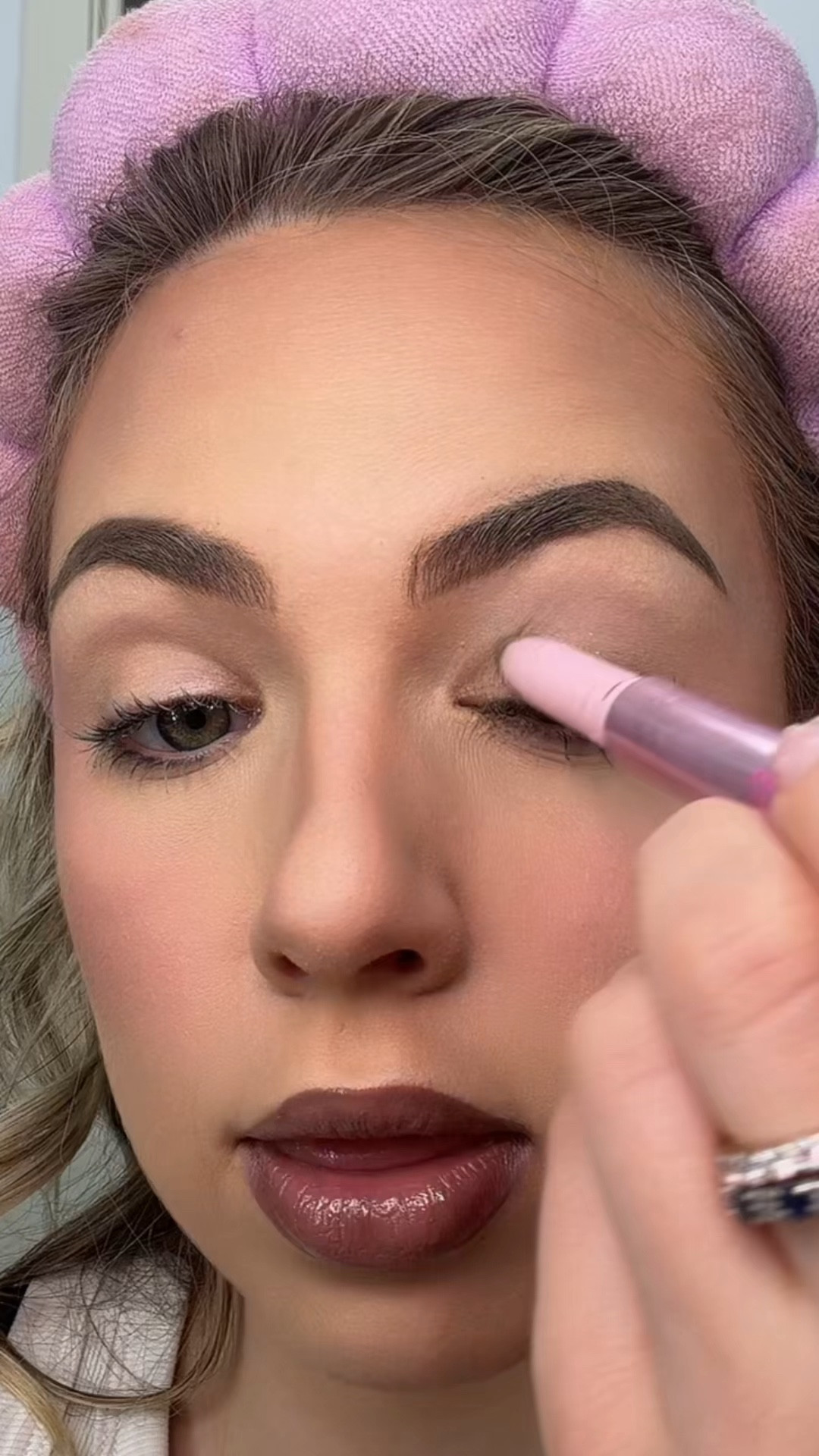 The new Too Faced Quickie Queen Eye Shadow Stick is my new favorite one-and-done eye look 👑✨

If you love easy makeup, this creamy eyeshadow stick gives high-impact shimmer in just one swipe. The formula is smooth, blendable, and long-wearing — it sets down without creasing and doesn’t tug on your lids. Perfect for everyday makeup, soft glam, date night, or quick mom makeup when you’re in a rush.

I love that you can swipe directly onto the lid, blend with your finger, and go. No brushes needed. The shades range from soft champagne and rose gold to rich bronze and chocolate tones, making them flattering for so many skin tones.

If you’ve been looking for an easy cream eyeshadow that lasts all day, this one is worth trying. 👇✨


#LTKgrwm #LTKmomlife #LTKBeauty