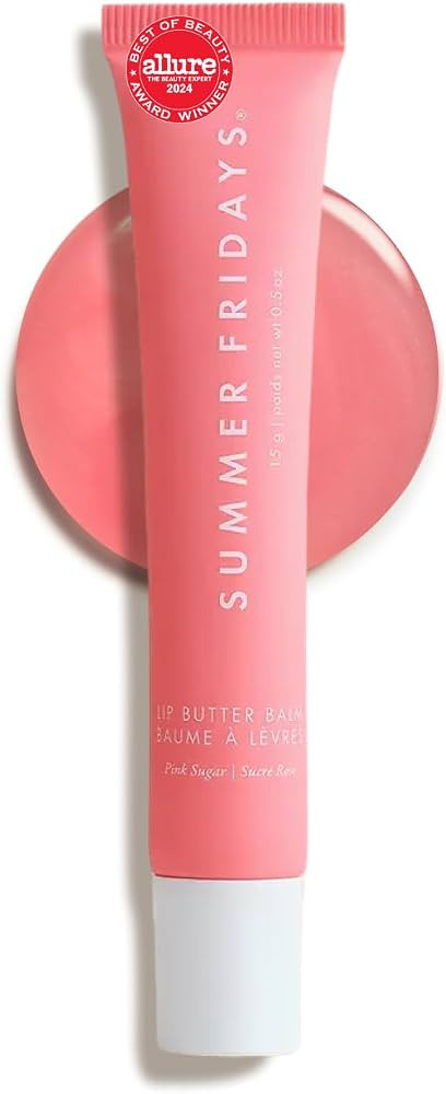Summer Fridays Lip Butter Balm - Moisturizing Lip Gloss for Instant Shine + Sheer Color - With No... | Amazon (US)