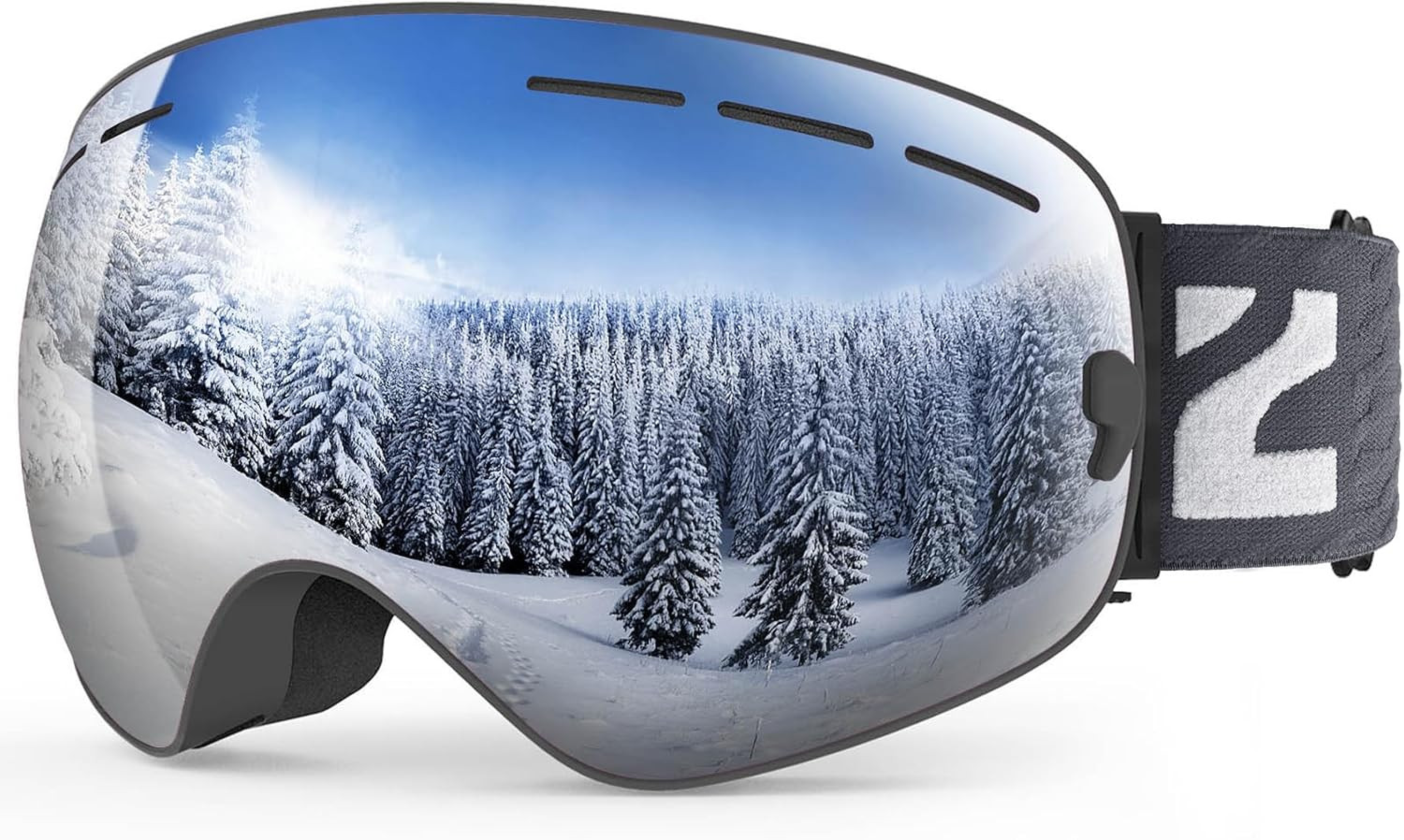 ZIONOR X Ski Goggles - OTG Snowboard Goggles Detachable Lens for Men Women Adult | Amazon (US)