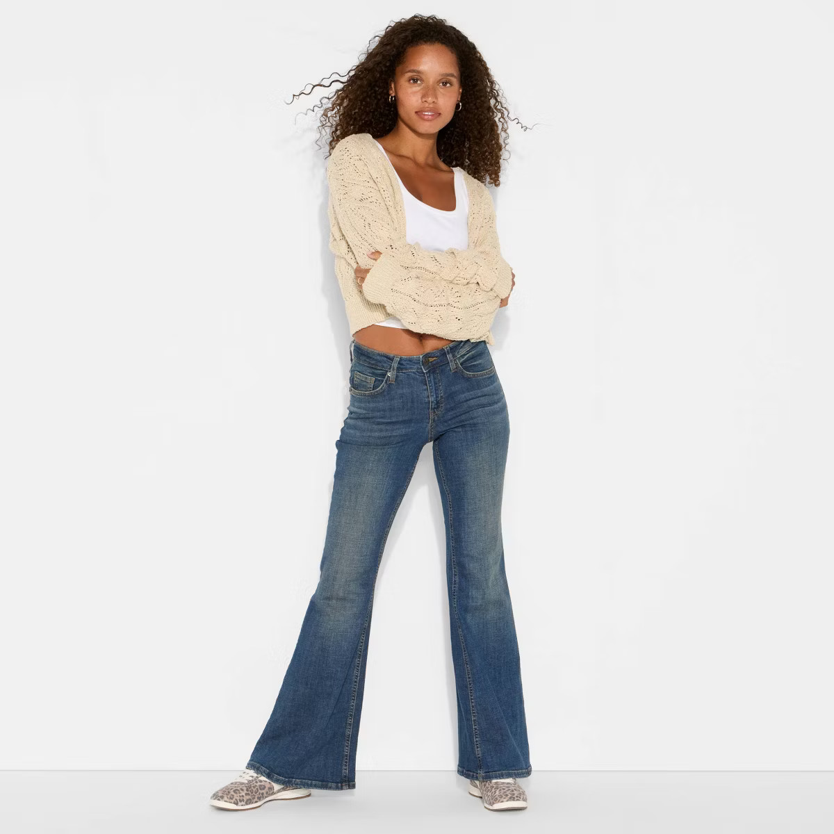 Women's Mid-Rise Flare Jeans - Wild Fable™ | Target
