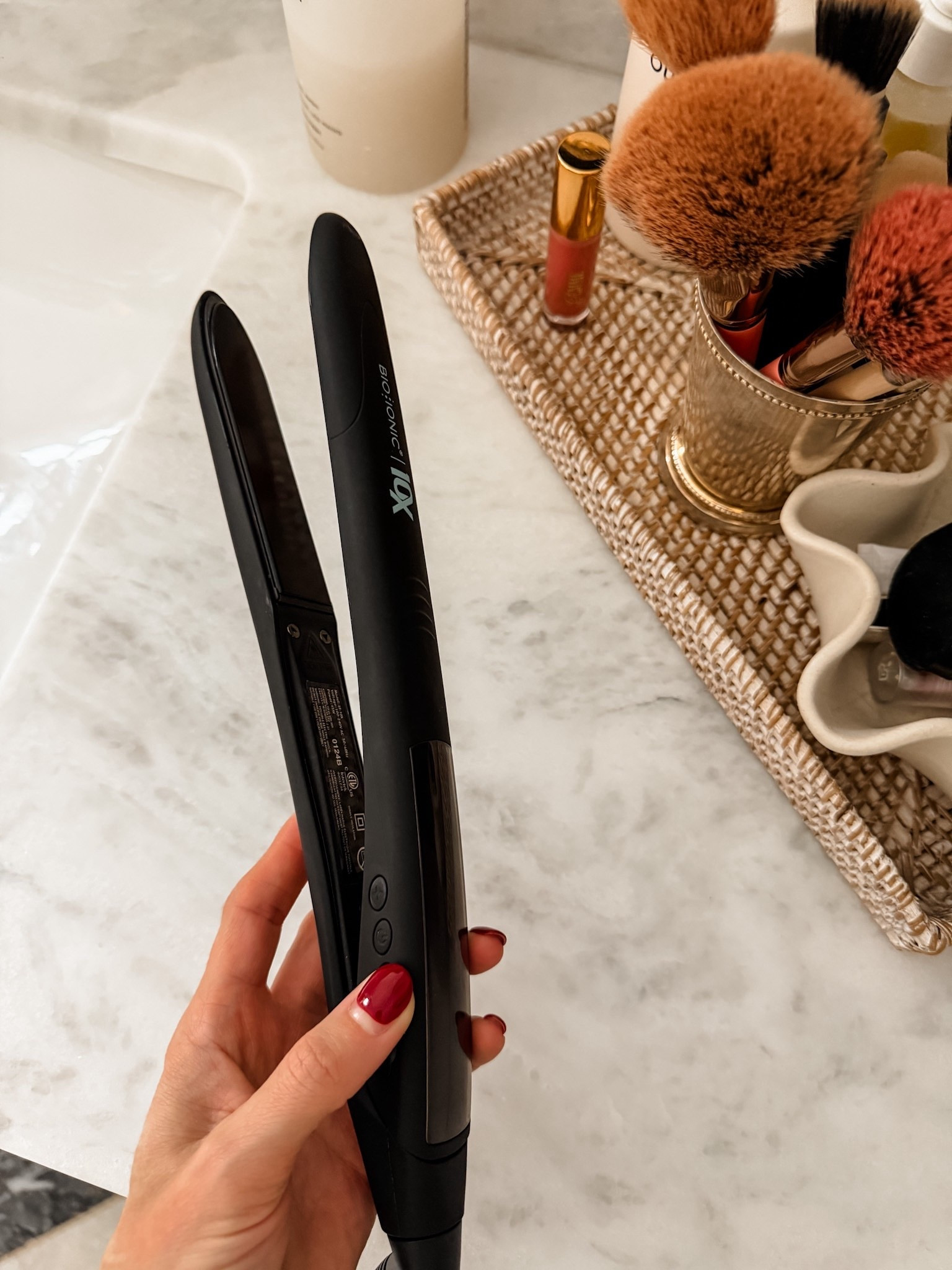 The straightener I have used for years to both straighten & curl my hair! Can’t recommend this hair tool enough!

Loverly Grey, hair tools, hair routine, straightener, curler, hair, beauty 

#LTKBeauty
