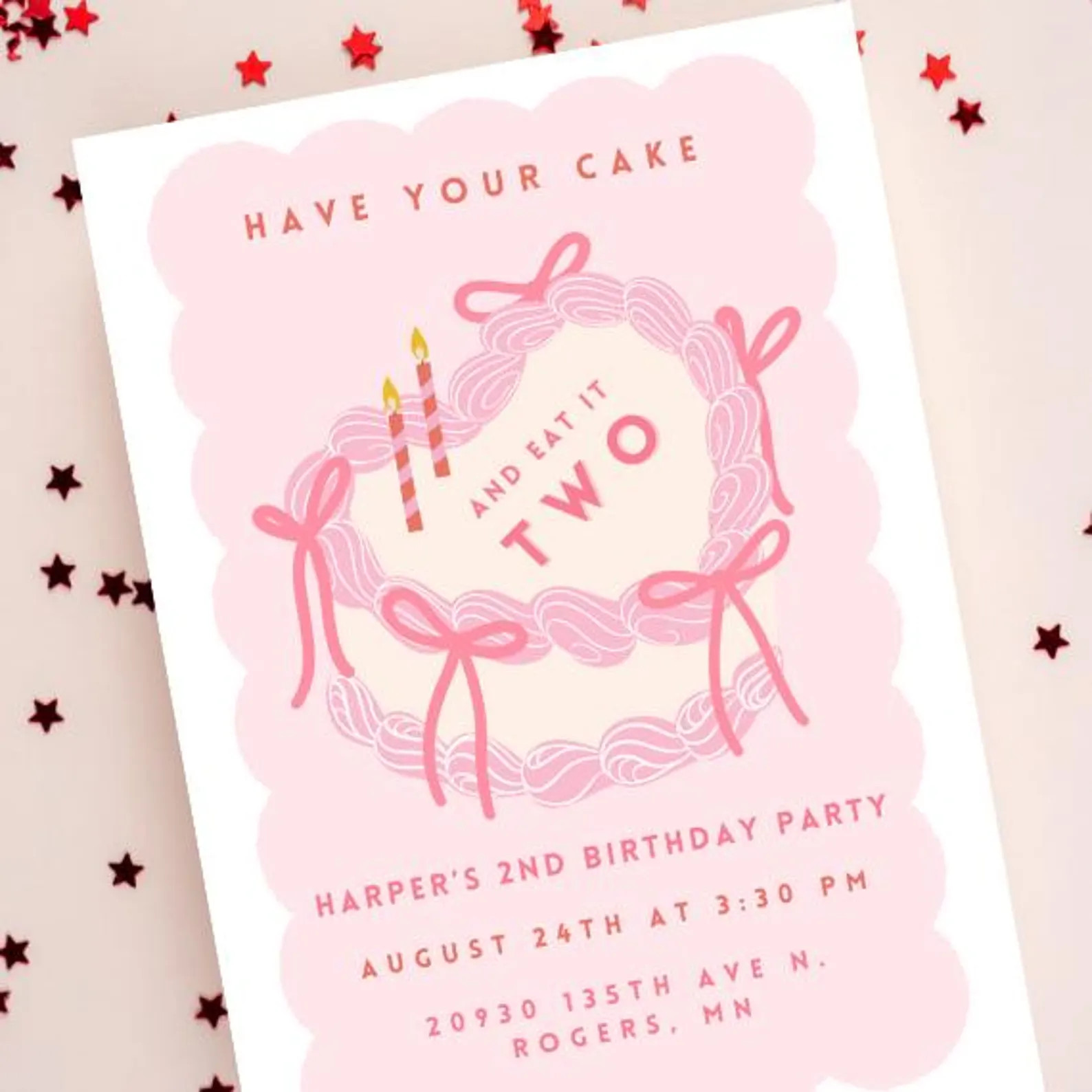 Printable Birthday Card Template have Your Cake and Eat It Two Funny & Unique Digital Download - ... | Etsy (US)