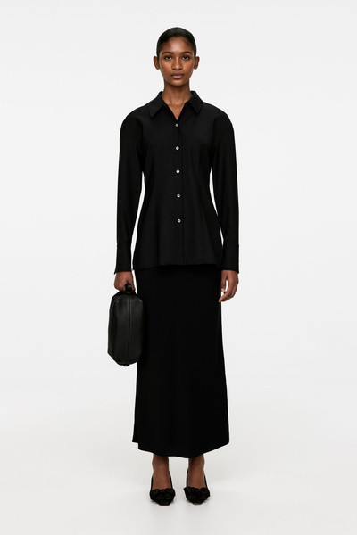 Fallender Maxirock – Schwarz – Damen – ARKET DE | Arket EU