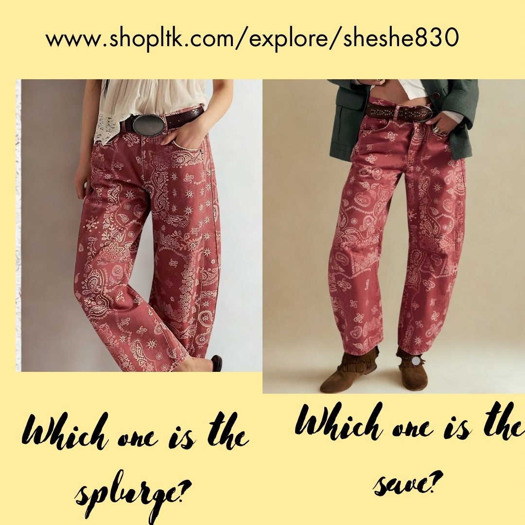 If my engagement matrix has taught me anything, it is that you guys LOVE a good Free People dupe from Amazon!
Gotta give the people what they want!
One pair of these jeans is over $100 more than the other. One of them is priced at $148. The other is priced at $35. Can you tell which one is the dupe?
Summer outfits, spring outfits, vacation outfits, affordable finds

#LTKTravel #LTKSeasonal #LTKFestival