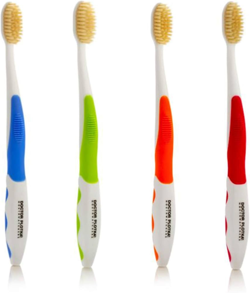MOUTHWATCHERS Dr Plotkas Extra Soft Bristle Flossing Toothbrush Manual Soft Toothbrush for Adults... | Amazon (US)