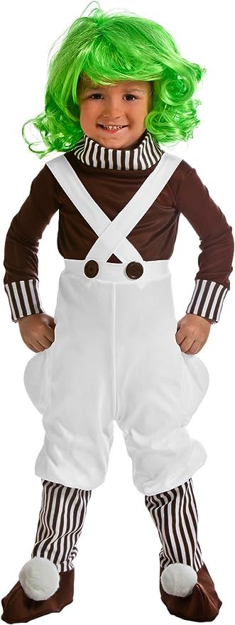 Toddler Oompa Loompa Costume Charlie and The Chocolate Factory Costume for Kids | Amazon (US)