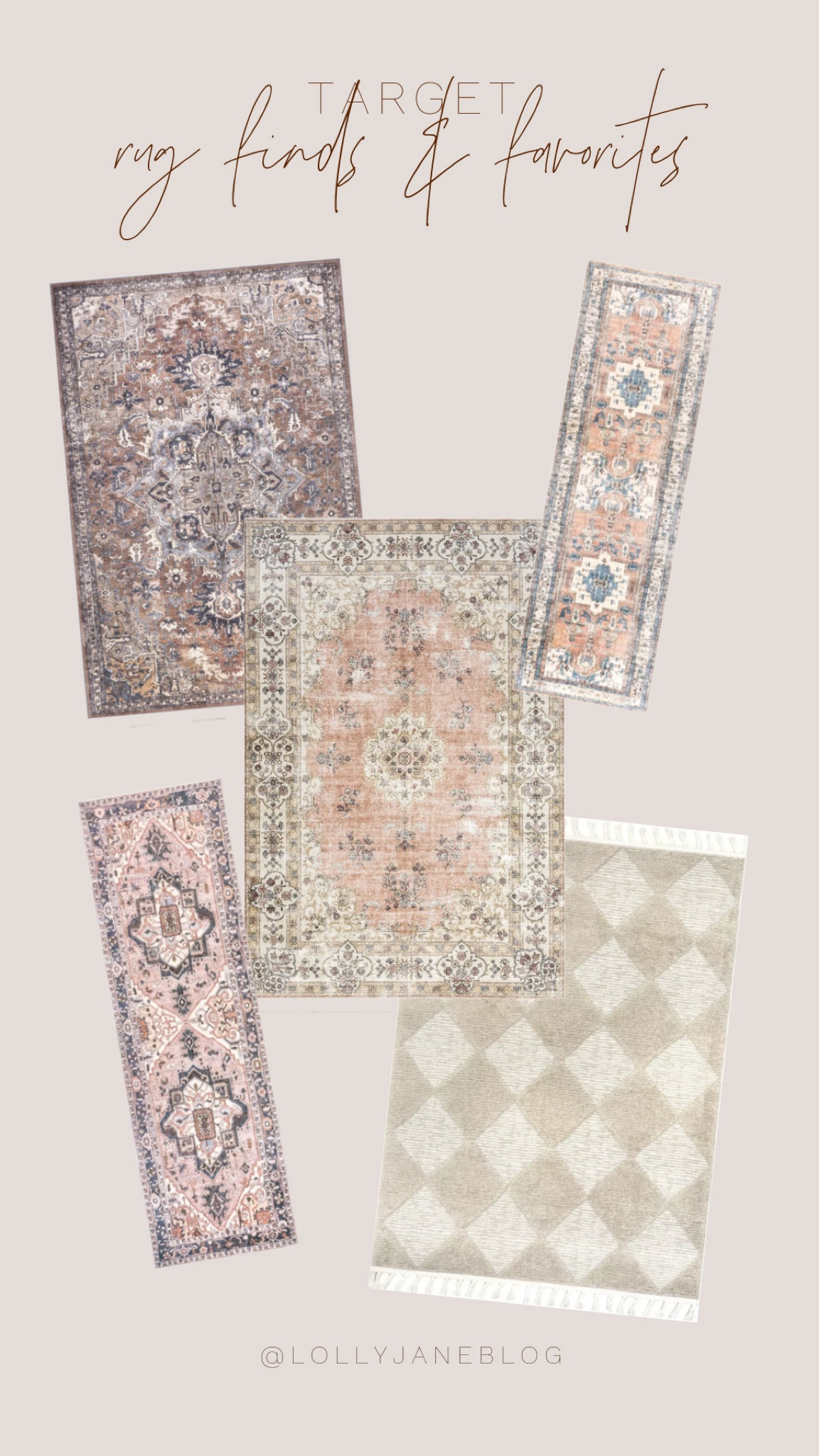 Target rug finds and favorites! 🖤

Transform your space with these stunning rugs from Target!  Each piece adds a unique touch to your home, blending style and comfort effortlessly. Whether you’re looking to make a statement or just cozy up your living area, these rugs are a must-have! Don’t miss out on elevating your décor—shop now and find the perfect match! #TargetStyle #HomeDecorGoals

#LTKSaleAlert #LTKSeasonal #LTKHome