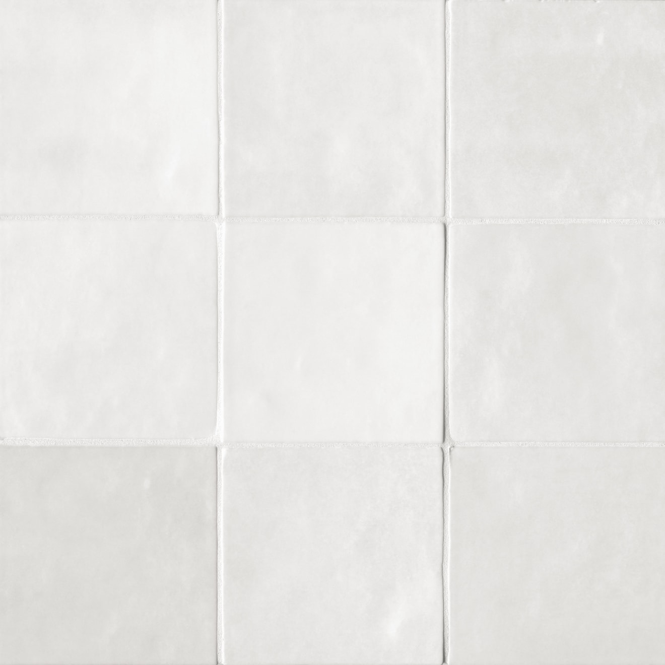 Cloe 5" x 5" Ceramic Tile in White | Bedrosians Tile & Stone