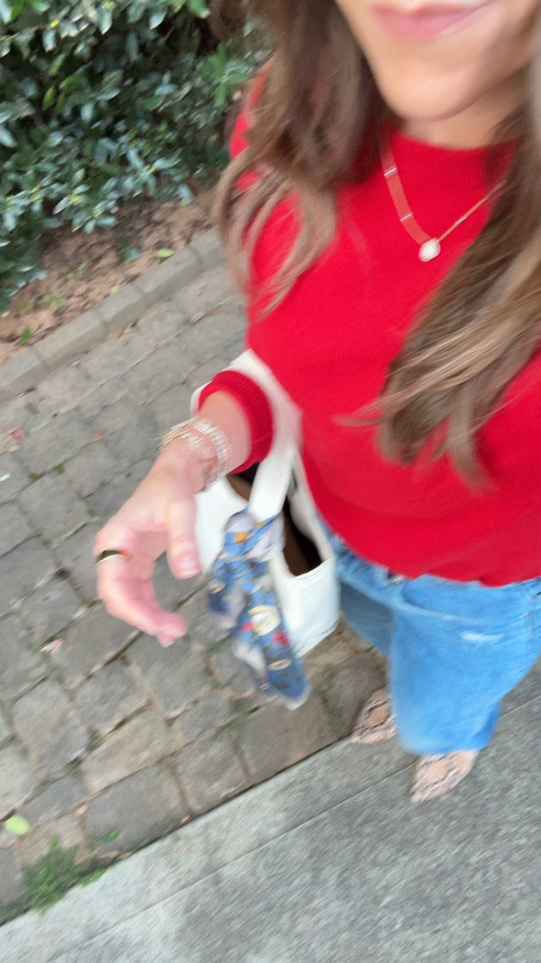 Perfect summer-to-fall outfit ❤️

Quince red cashmere sweater under $50 + Everlane Way-High jeans + classic flats. Such an easy fall casual outfit, teacher outfit, workwear look, or everyday mom outfit when it’s still warm out.

Sizing: Quince cashmere sweater: S | Everlane Way-High jeans: 25 | shoes are older from the Nordstrom Sale, linking similar.

Use my Quince code INFG-26LINENANDLIGHTCO10 for 10% off your first order.

#LTKootd #LTKSeasonal #LTKgrwm