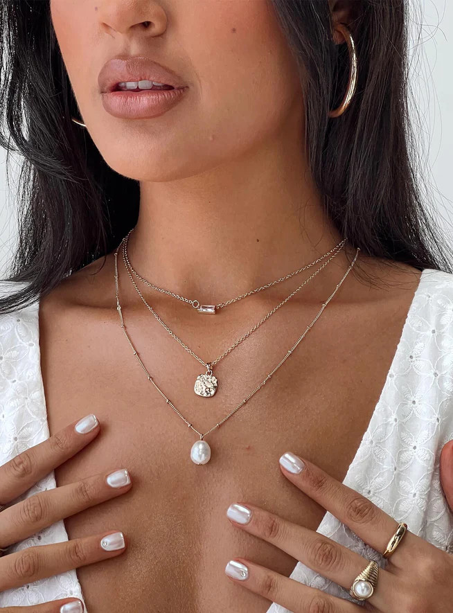 Cardona Necklace Gold | Princess Polly US