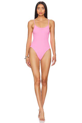 Hunza G Pamela One Piece in Bubblegum from Revolve.com | Revolve Clothing (Global)