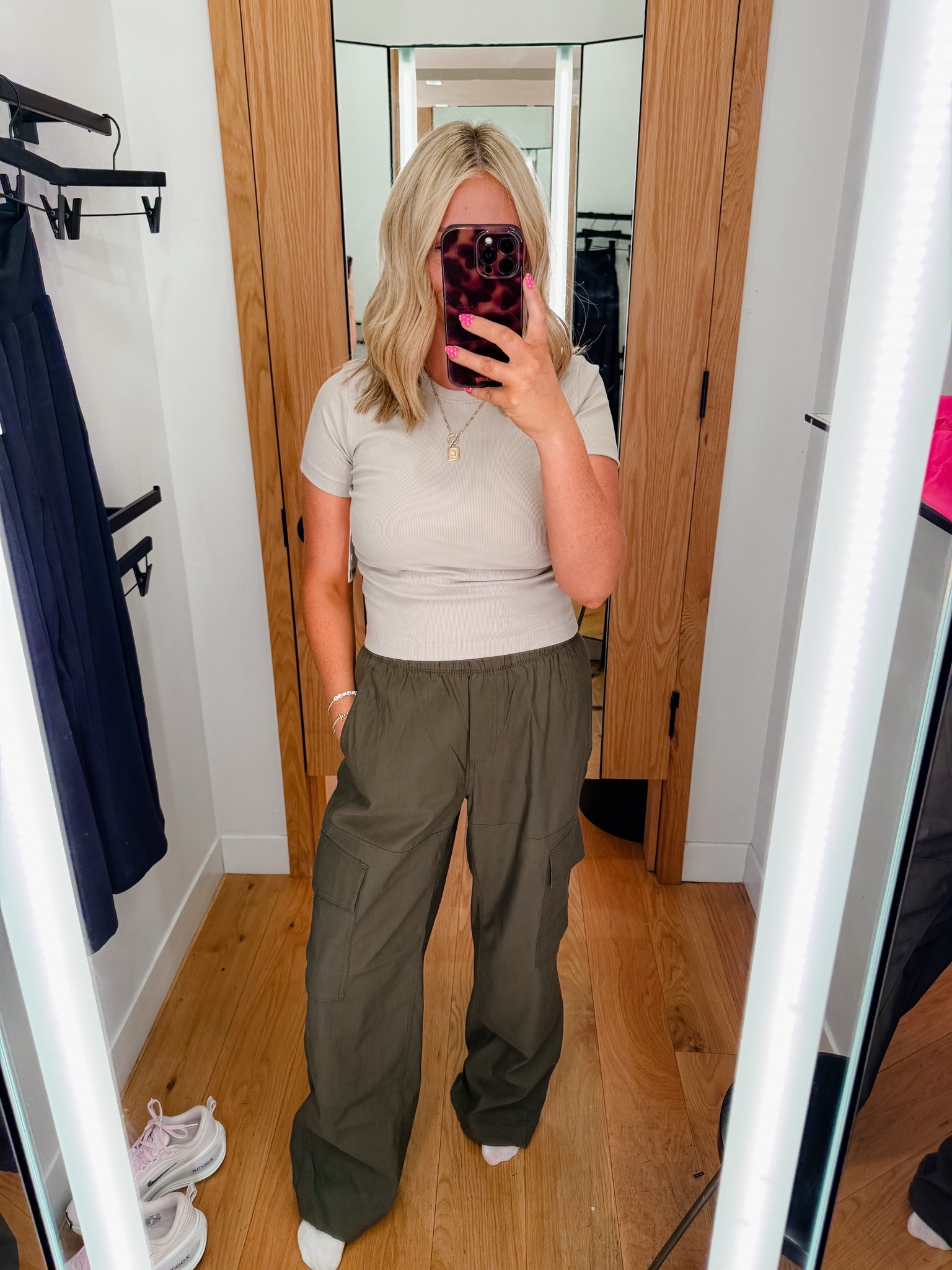 Wearing a size small! Love these cargos!

#LTKootd