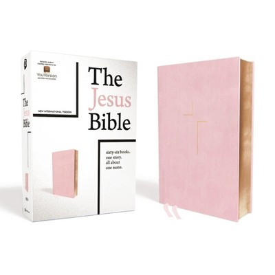 The Jesus Bible, NIV Edition, Imitation Leather, Pink - by  Zondervan (Hardcover) | Target