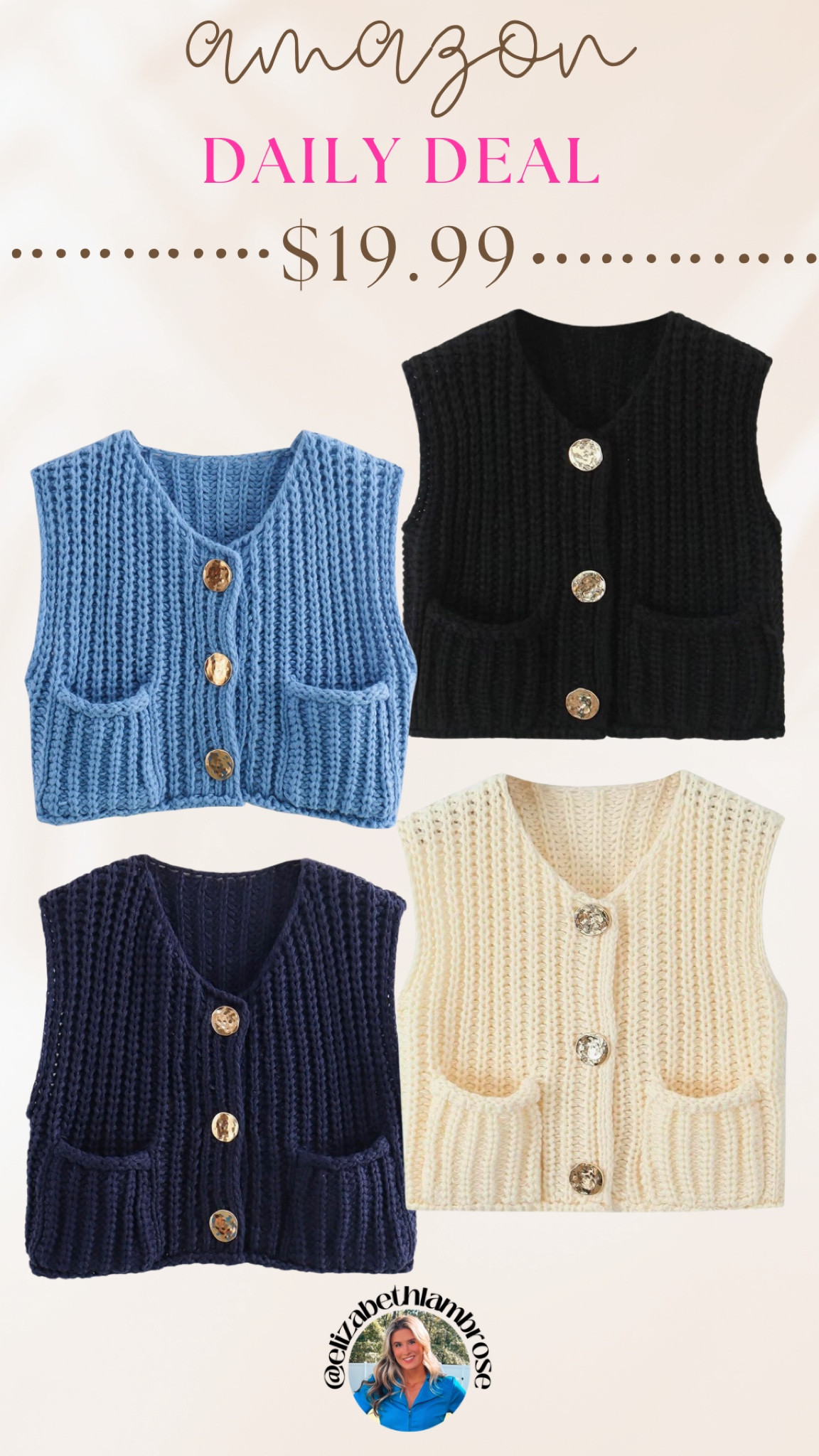 amazon daily deal!!
this price caught my eye on this sweater! 
this sweater style has been super trendy right now! 


#LTKSeasonal #LTKStyleTip #LTKU