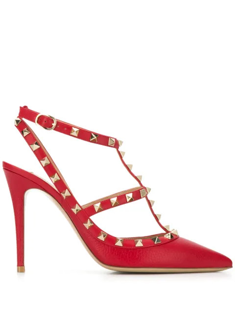 Rockstud caged pumps | Farfetch (CA)