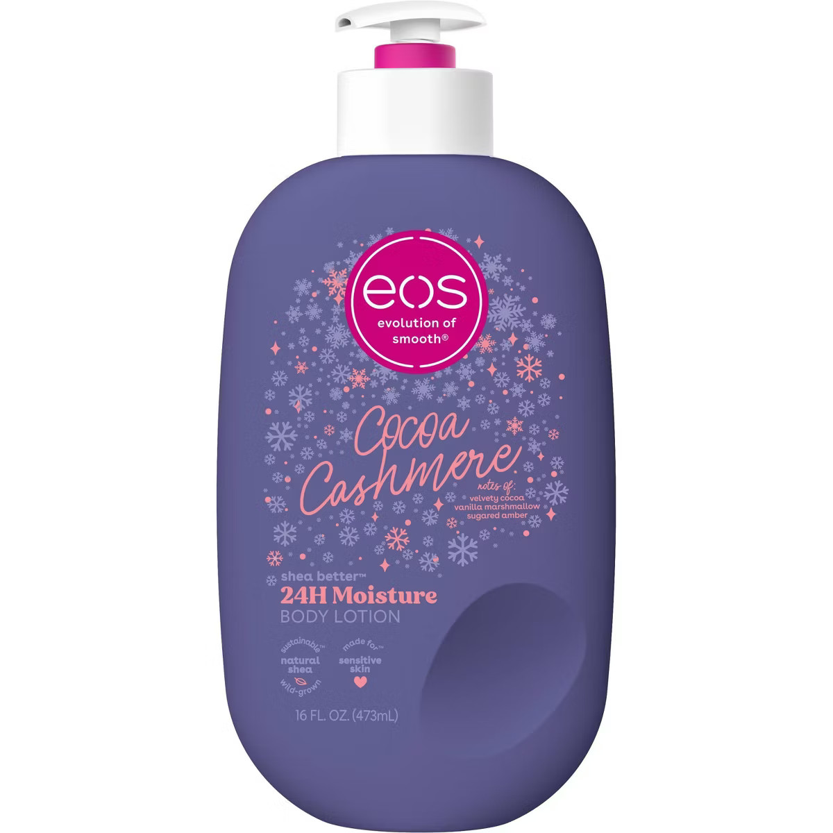 eos Holiday Body Lotion - Cocoa Cashmere - 16 fl oz | Target