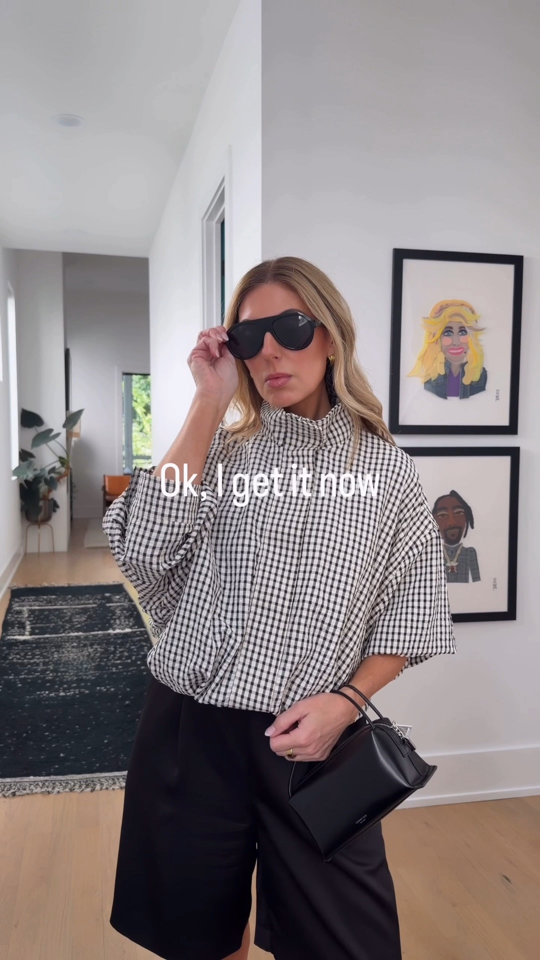 The viral @Zara  plaid jacket that’s all over my feed — and yes, it’s worth the hype. Styled with black Bermuda shorts, oversized sunglasses and a structured black bag for an easy transitional fall outfit. Zara jacket, plaid jacket, fall jacket, women’s fall fashion, fall outfit ideas, chic casual outfit, transitional style, Zara fall finds.

#LTKootd #LTKgrwm #LTKWorkwear