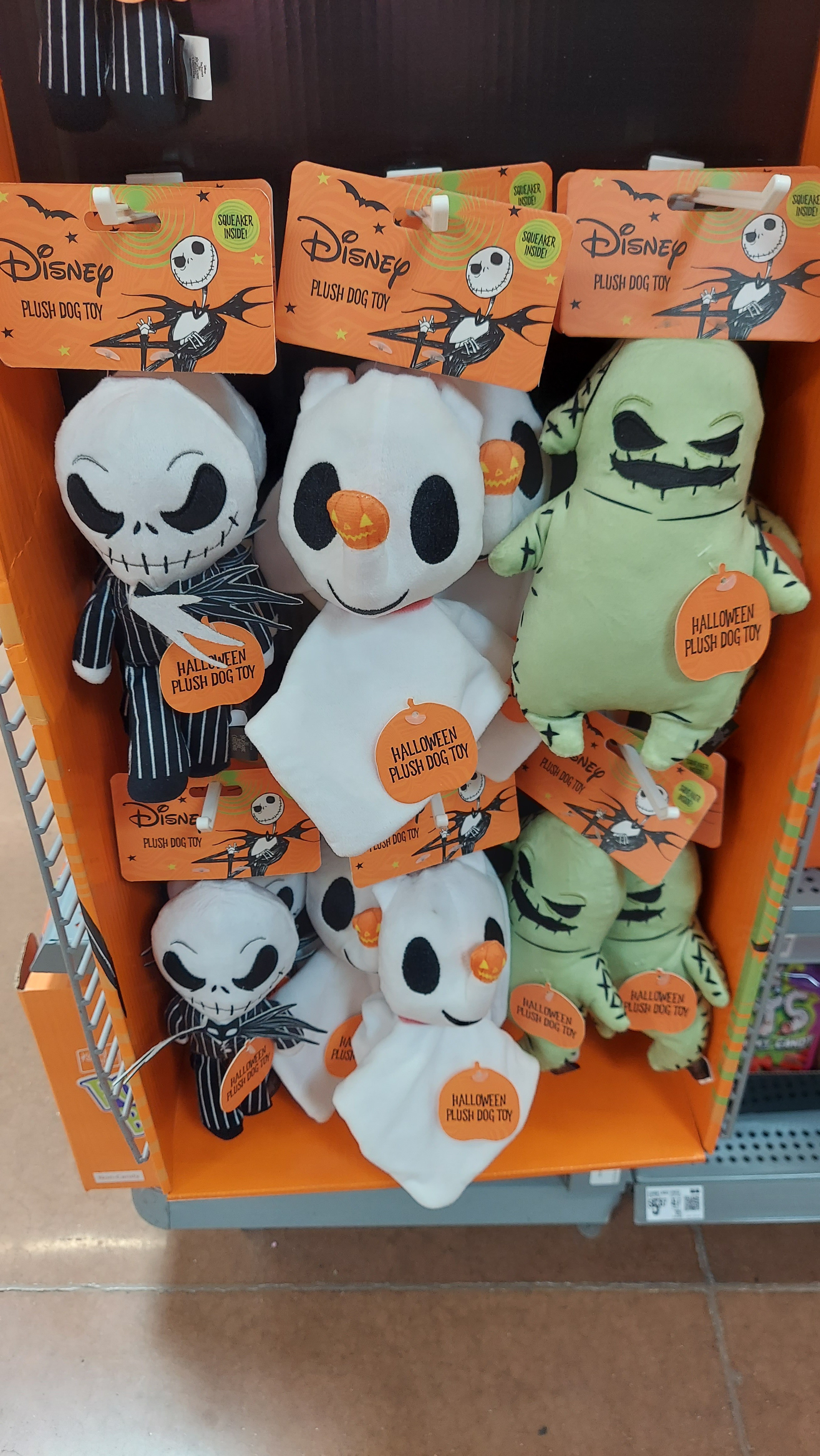 Now our pups can enjoy Halloween fun with these Nightmare Before Christmas dog toys 

#LTKSeasonal #LTKPets