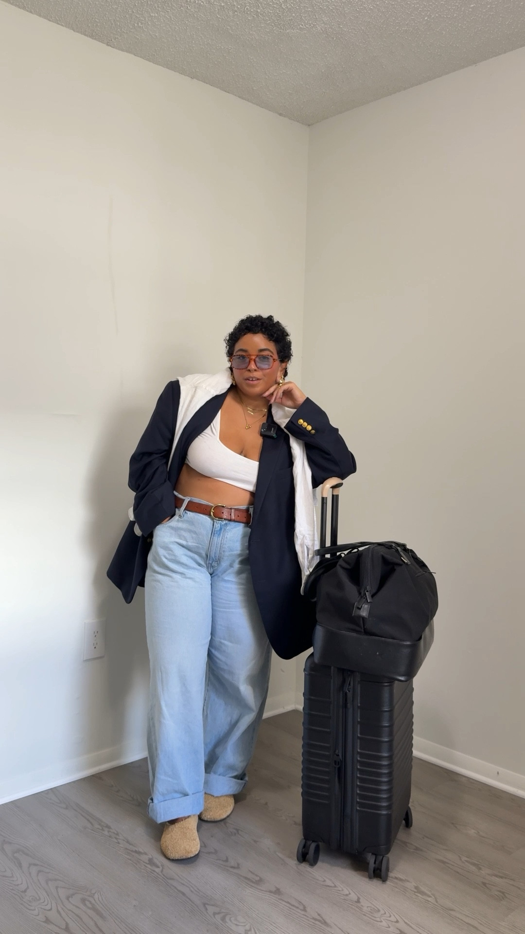 Cozy & chic airport look 

#LTKWorkwear #LTKStyleTip #LTKPetite