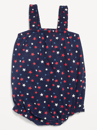 Printed Sleeveless One-Piece Romper for Baby | Old Navy (US)