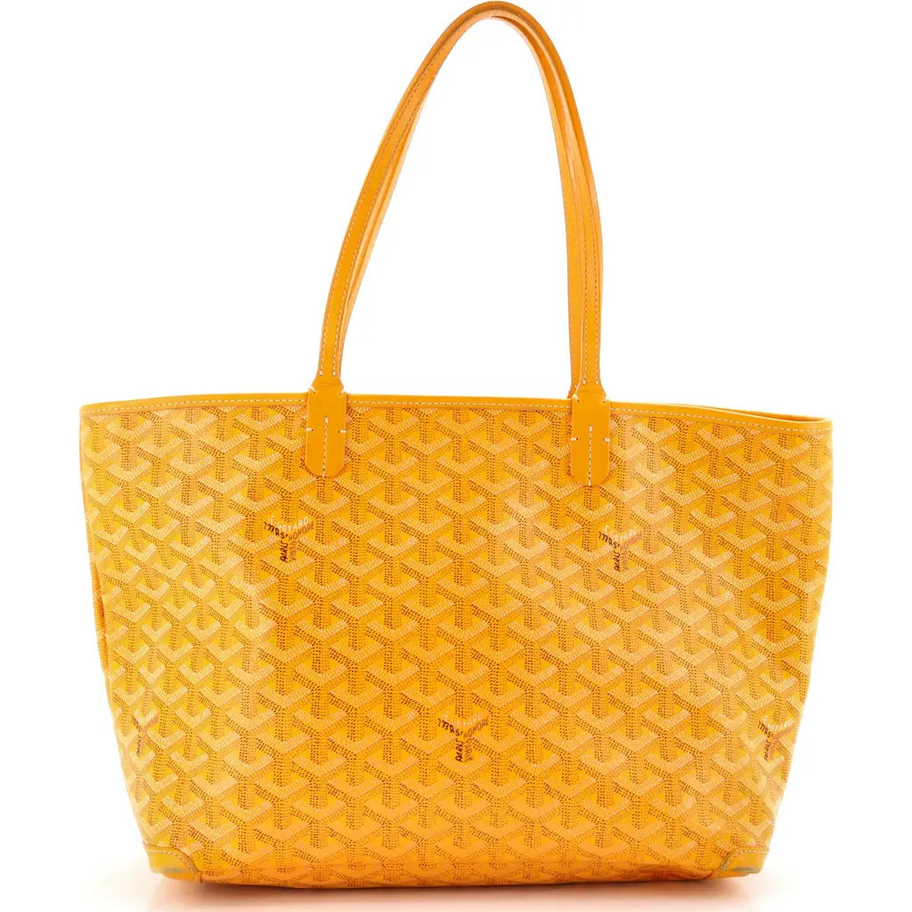 Pre-Owned Goyard Artois Tote Coated Canvas PM in Yellow at Nordstrom, Size Small | Nordstrom