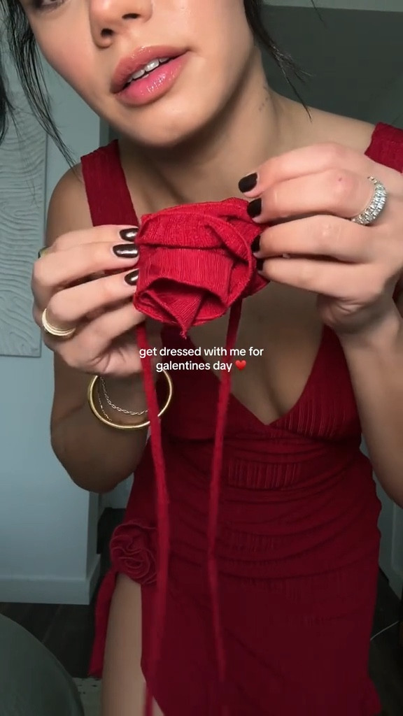 galentines resa red dress, revolve black heels 

#LTKshoecrush #LTKSpringSale #LTKfindsunder100