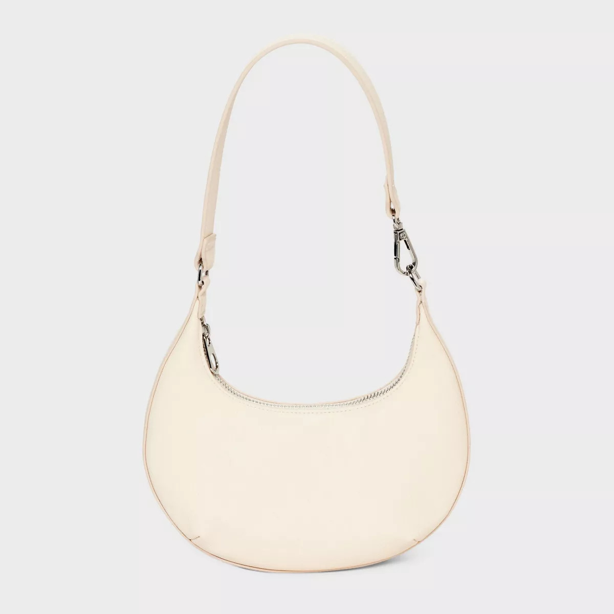 Mini Crescent Top Handle Bag - Universal Thread™ Off-White | Target