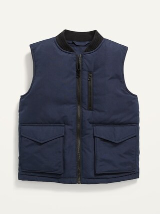 Go-Warm Utility Vest For Boys | Old Navy (US)