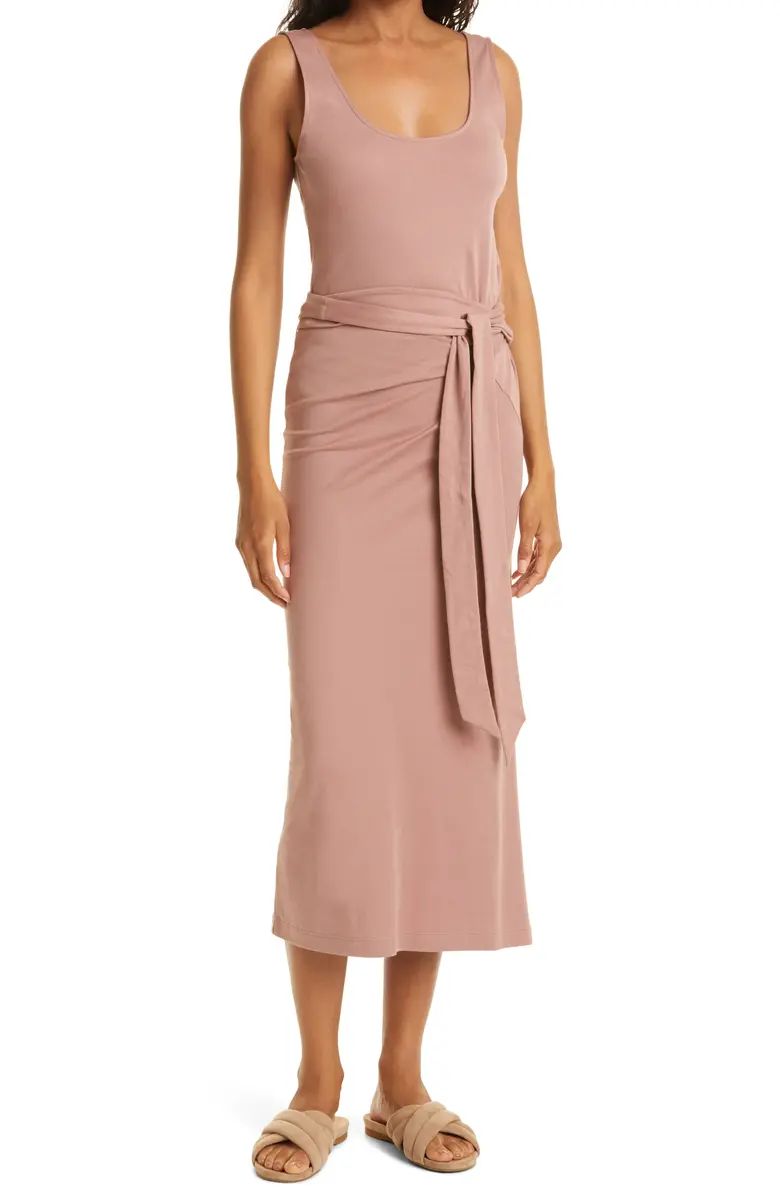 Pima Cotton Sleeveless Dress | Nordstrom