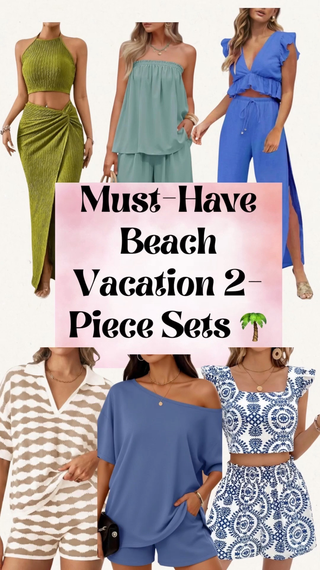 vacation outfits beach
Must-Have Beach Vacation 2-Piece Sets 🌴 Cute & Easy Outfits for Tropical Trips


Keywords: beach vacation outfit women, two piece beach set, summer travel outfits women, resort wear outfit ideas, tropical vacation outfits, chic beach outfit
Hashtags: #Style #BeachTwoPieceSet #VacationOutfitIdeas ☀️

#LTKSeasonal #LTKSwim #LTKootd