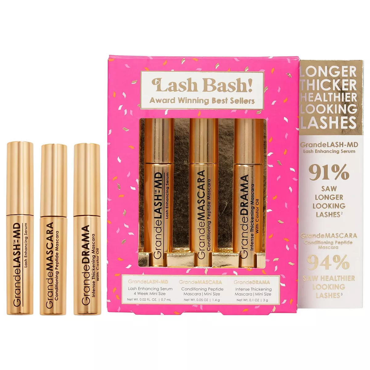 Grande Cosmetics Lash Bash Set | Kohl's