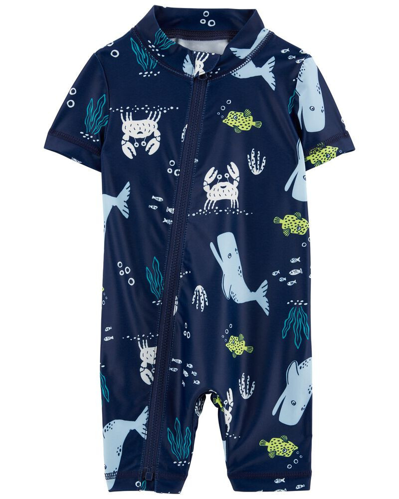 Baby Sea Creature 1-Piece Rashguard | Carter's