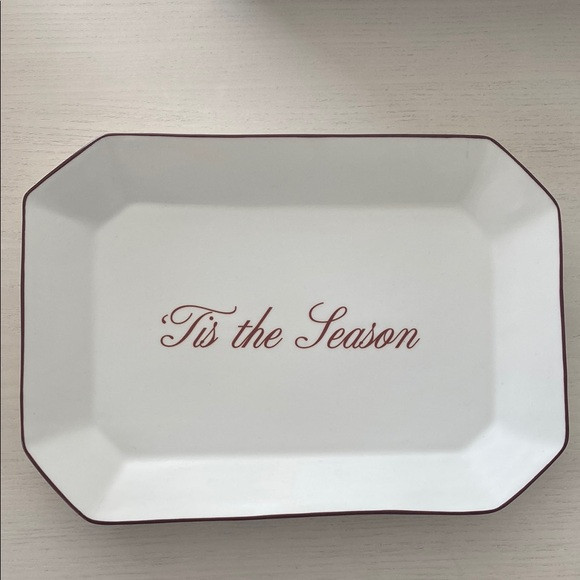 McGee & Co Tis The Season ceramic platter | Poshmark