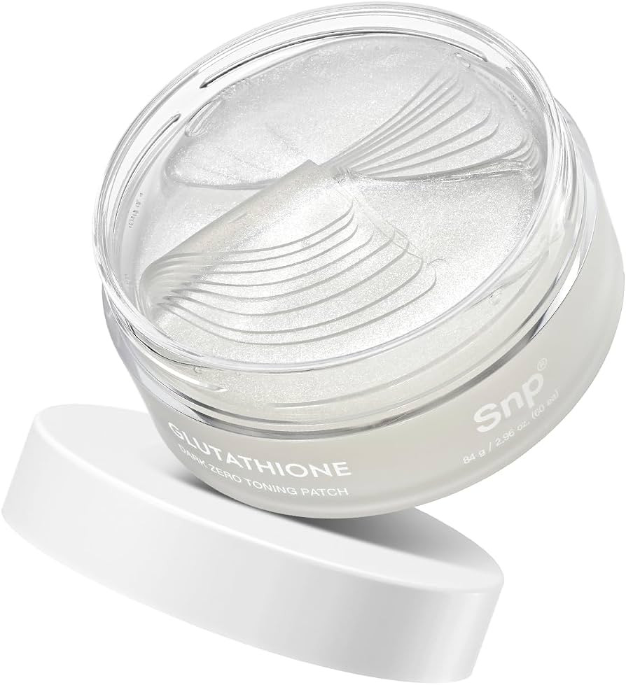 SNP [K Beauty Glutathione Dark Zero Toning Eye Patch | Nourishing Under Eye Patches for Blemishes... | Amazon (US)
