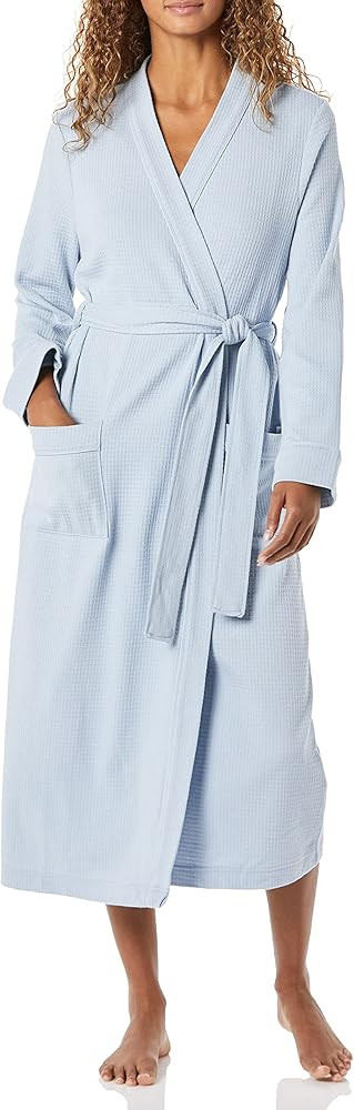 Amazon Essentials Women's Lightweight Waffle Full-Length Robe (Available in Plus Size) | Amazon (US)