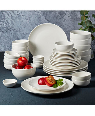 Inspiration by Denmark Soft Square 42 Pc. Dinnerware Set, Service for 6 | Macys (US)