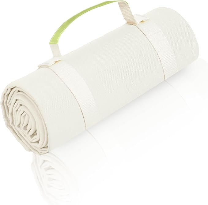 Kids Picnic Blanket, Kids Beach Mat – Medium 4’9” × 3’3” Compact Canvas, Easy to Fold ... | Amazon (US)