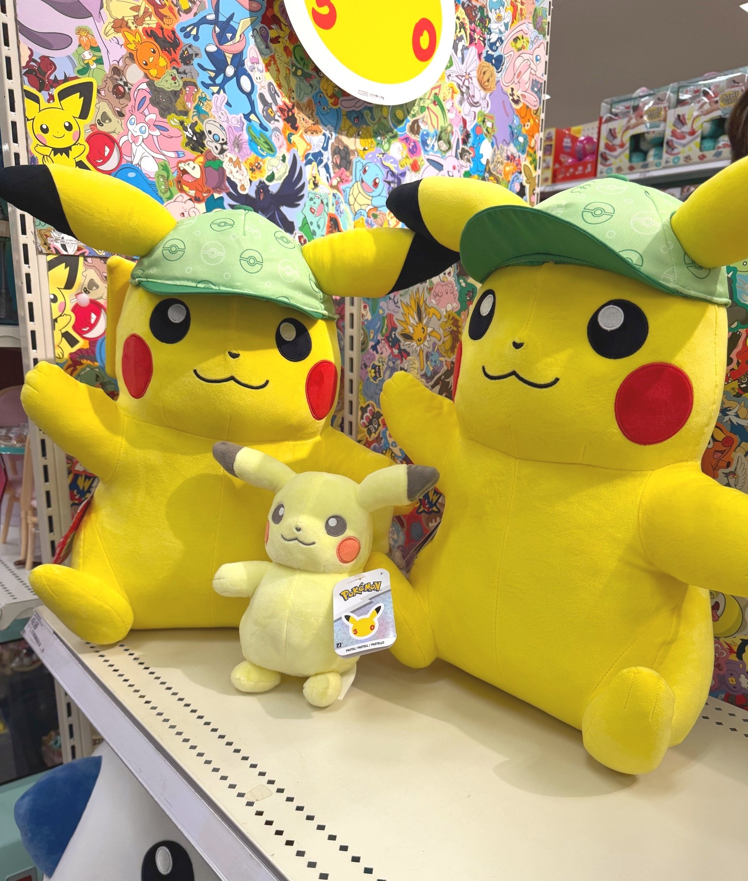 Pokémon 8” &  24" Pikachu with Hat Plush Toys @Target #target #targetkids #pokemon #newattarget #pokemonplushtoy #targettous #plushtoys

#LTKKids #LTKstorytime #LTKHome