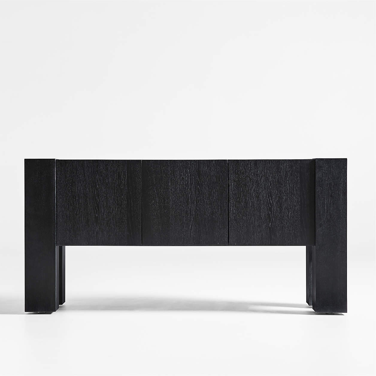 Sobro Walnut Wood Sideboard | Crate & Barrel | Crate & Barrel