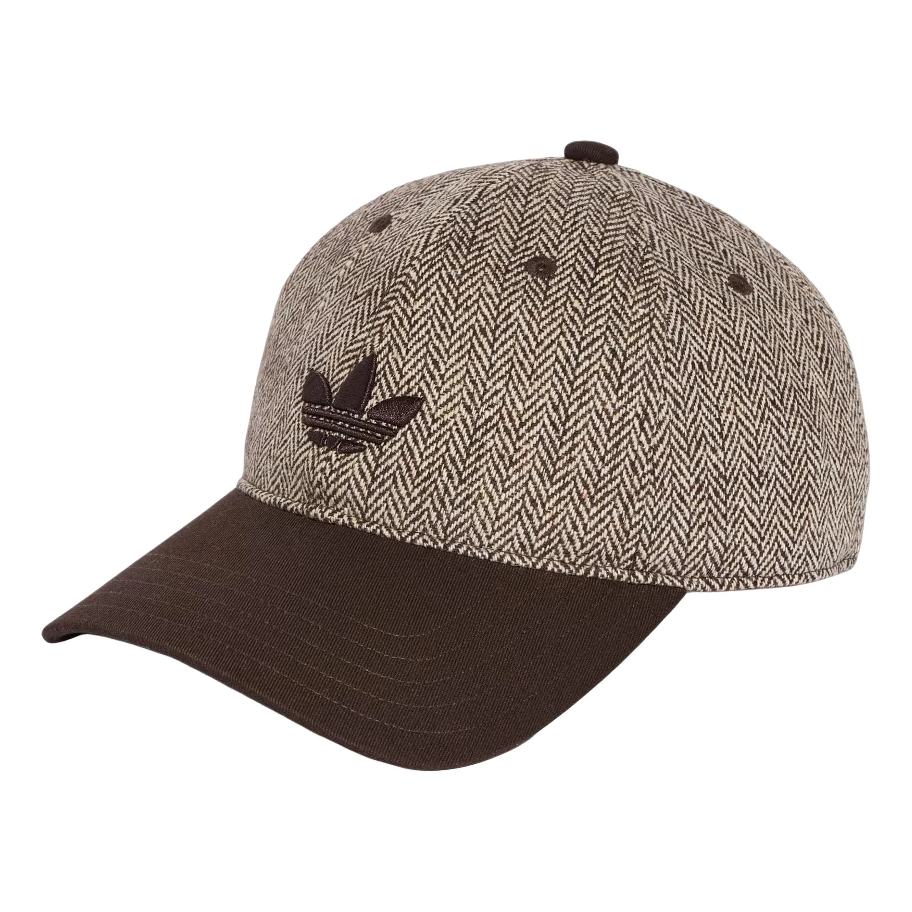 adidas Tweed Baseball Cap 'Aurora Coffee Bliss' KX1649 | KICKS CREW