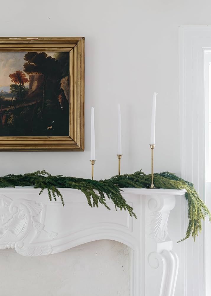 The Original Afloral Real Touch Norfolk Pine Garland - 60" | Amazon (US)