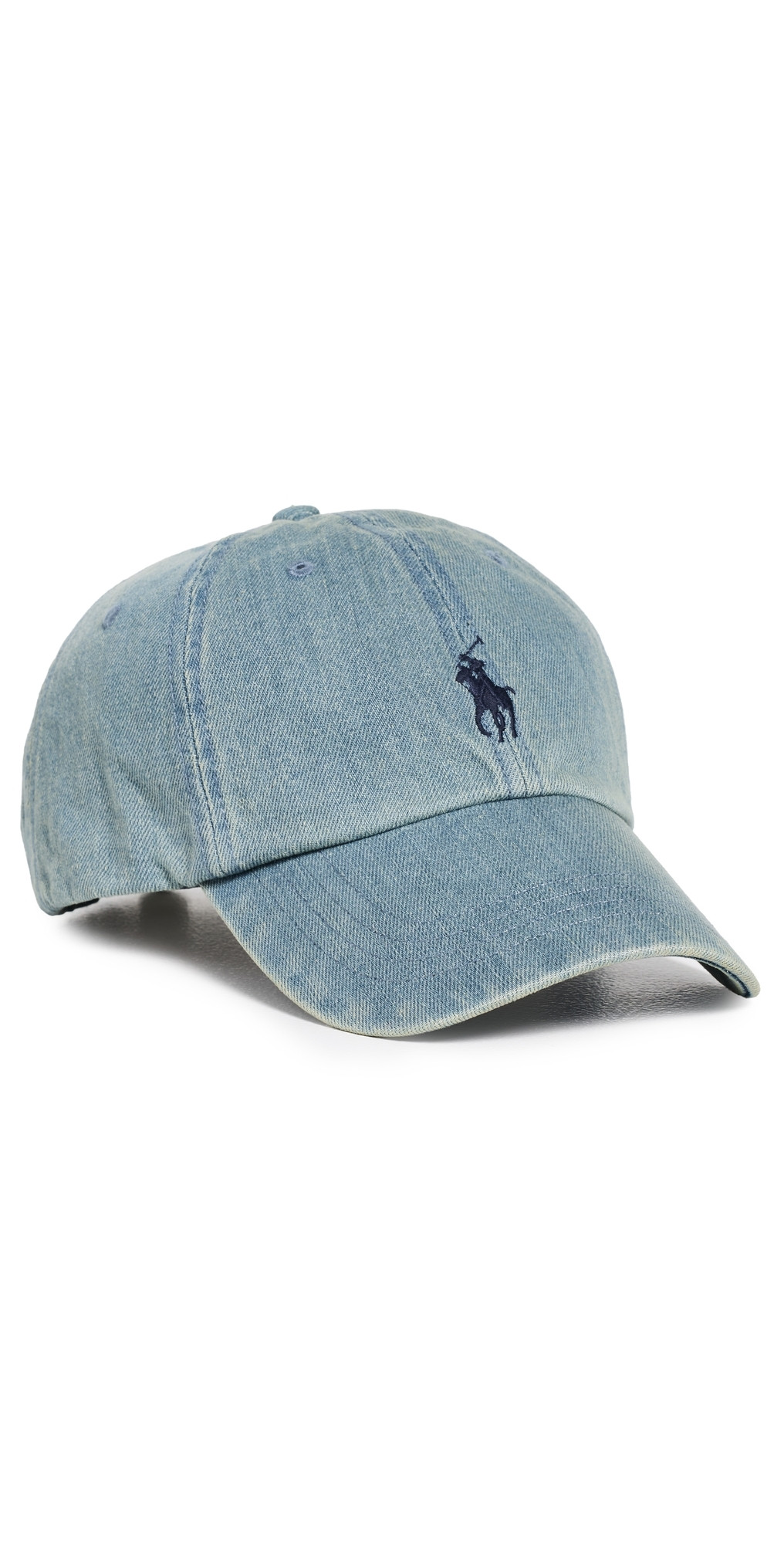 Polo Ralph Lauren Denim Woven Cap Light Wash Denim One Size | Shopbop