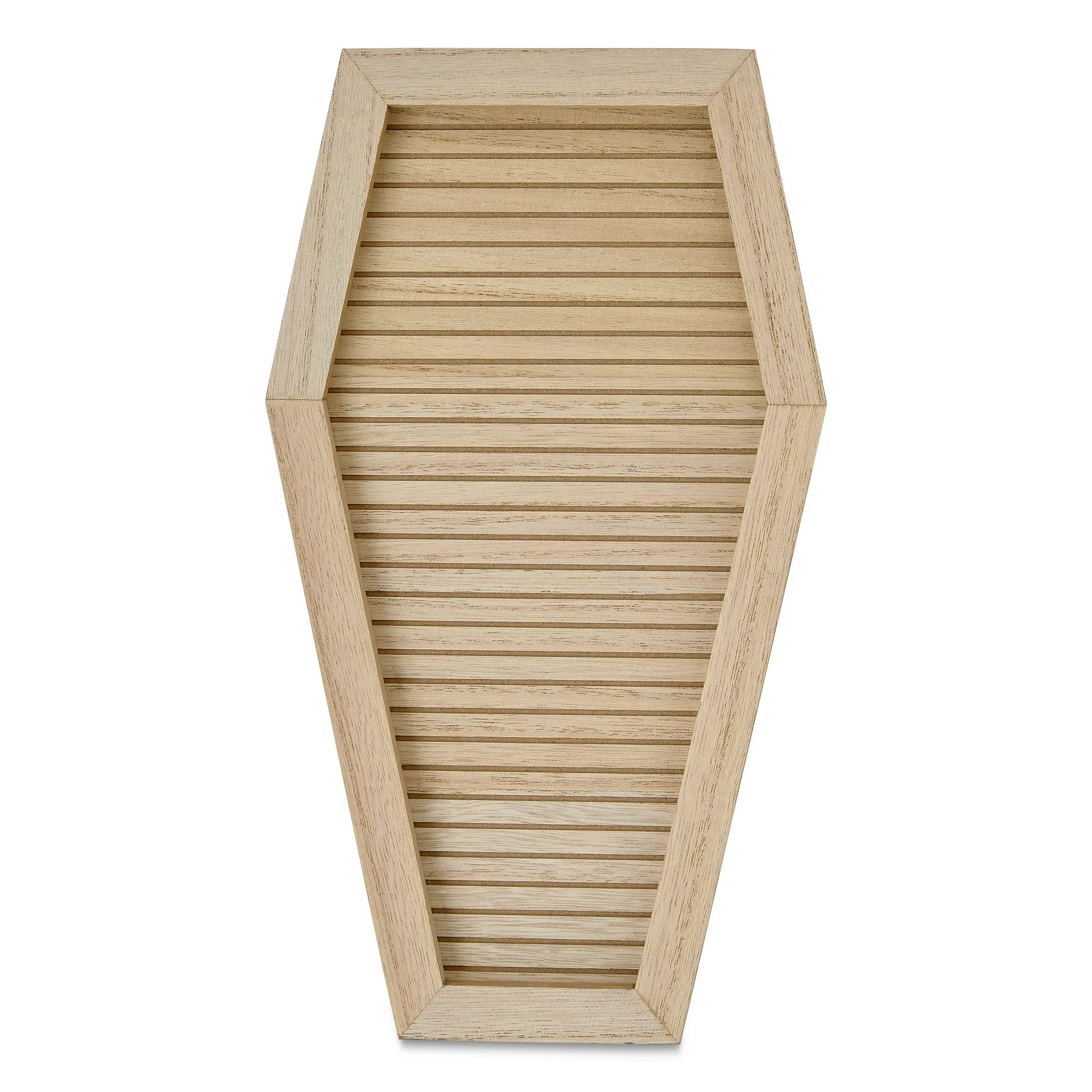 Coffin-Shaped Letter Board Tabletop Decor, Beige, 11.9", Halloween by Way To Celebrate - Walmart.... | Walmart (US)