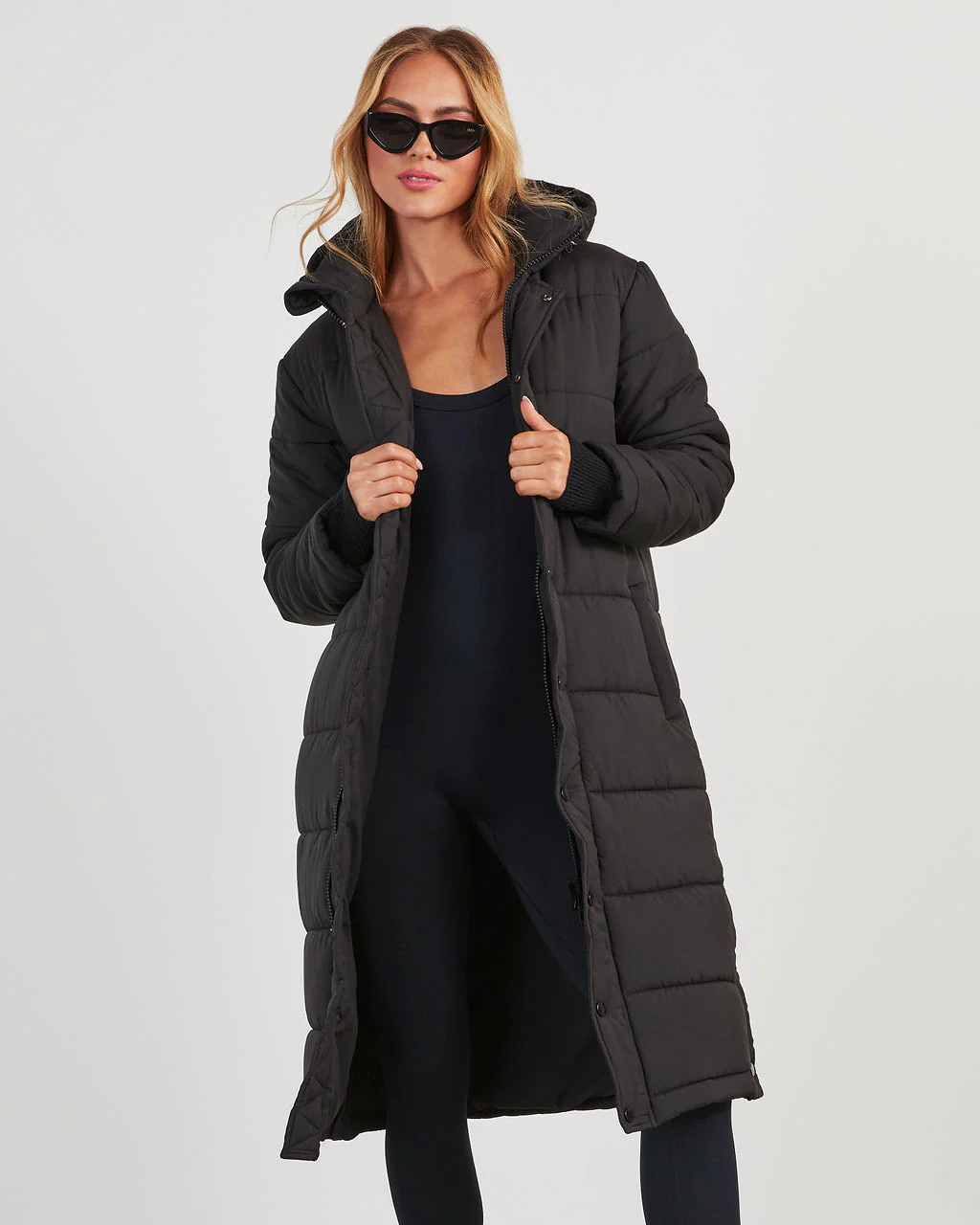 Ice Breaker Hooded Long Puffer Coat | VICI