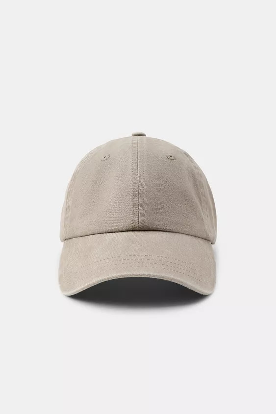 CAP AUS GEWASCHENEM TWILL | Zara US
