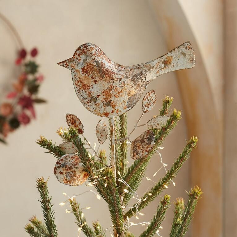 peaceful partridge tree topper | Sundance Catalog
