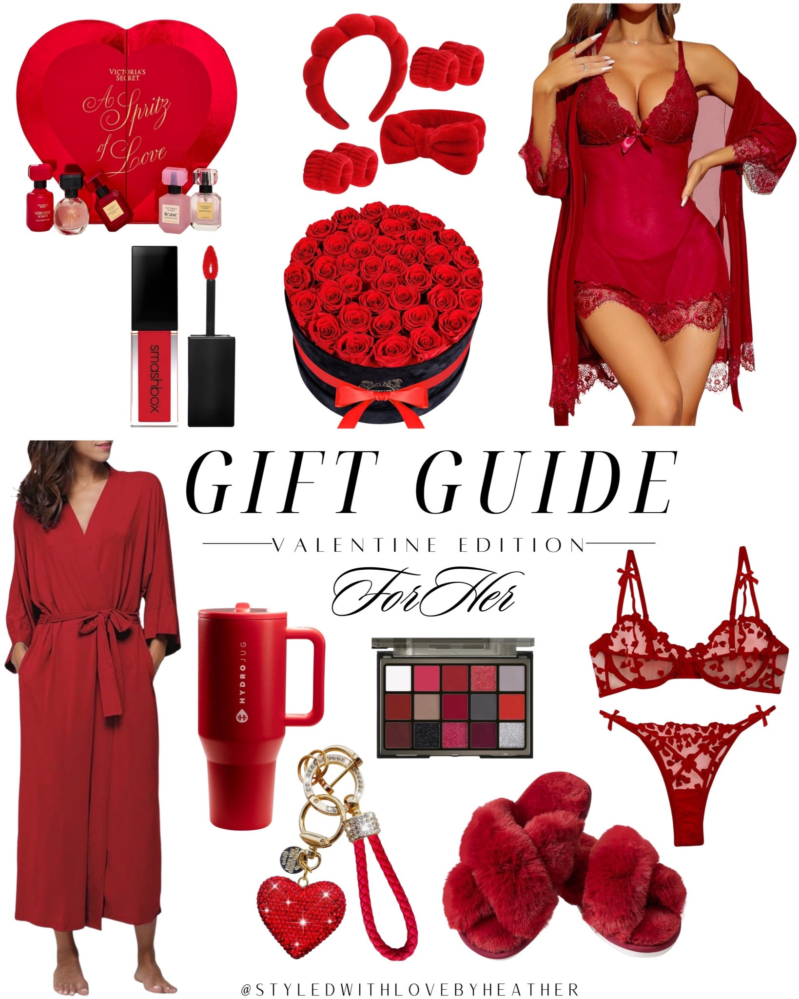 ❤️ Valentine’s Gift Guide — For Her ❤️

Romantic, flirty, and perfectly Valentine-coded 💌 This curated Valentine’s Day gift guide for her features red lace lingerie, cozy robes, statement beauty picks, heart accessories, luxe slippers, fragrance favorites, and chic everyday finds she’ll love long after February 14th.

Whether you’re shopping for your girlfriend, wife, or treating yourself, these Valentine’s gifts strike the perfect balance between sexy, cozy, and elevated. Ideal for date night looks, self-care moments, and thoughtful Valentine’s surprises that feel intentional and stylish.

💘 Shop all Valentine’s Day gifts for her linked here on LTK
✨ Save for later & send this to your Valentine 

 #LTKValentine #LTKU #LTKSaleAlert