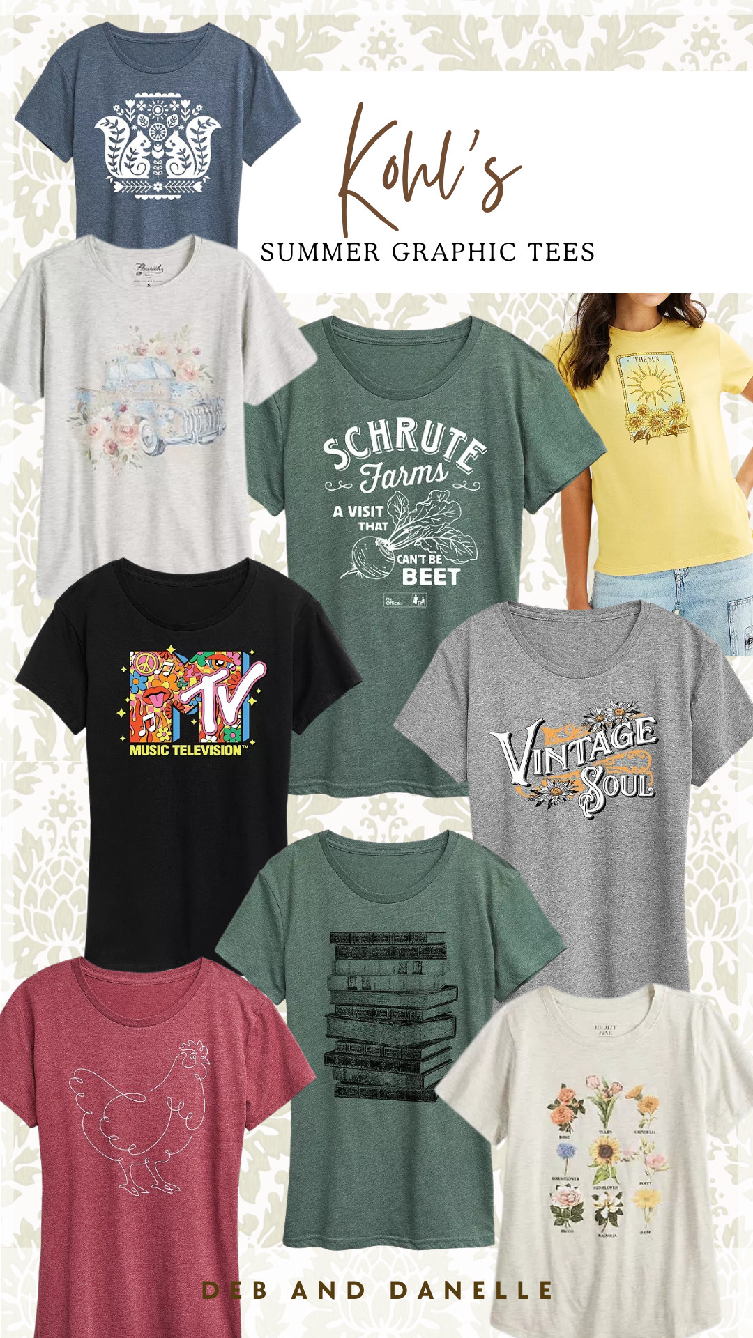 @Kohl's has so many good Summer graphic tees right now! Here are some of my favorites for an easy Summer look.  

 #LTKSeasonal #LTKSaleAlert #LTKMidsize