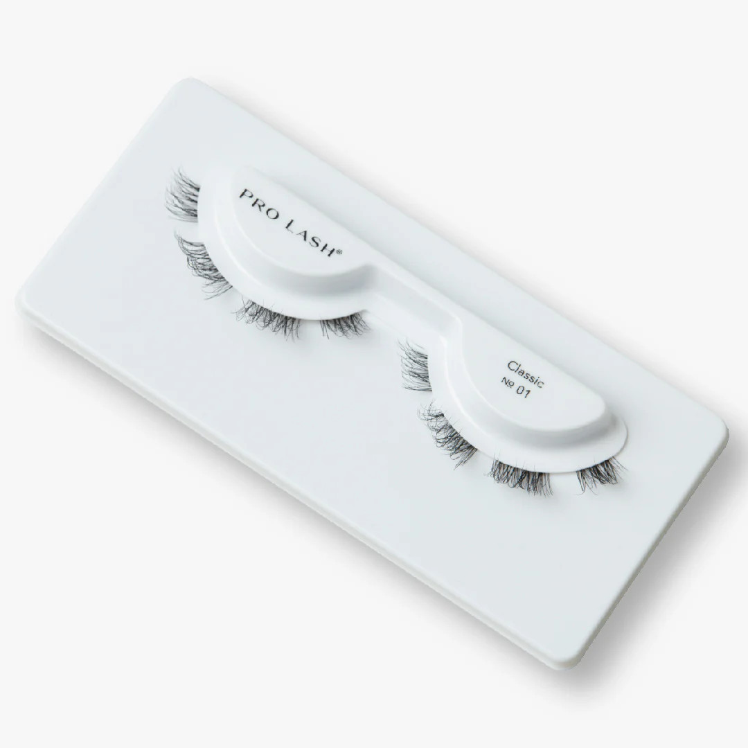 Single Lash Set - ProWear™ Classic No. 01 / Black | Pro Lash